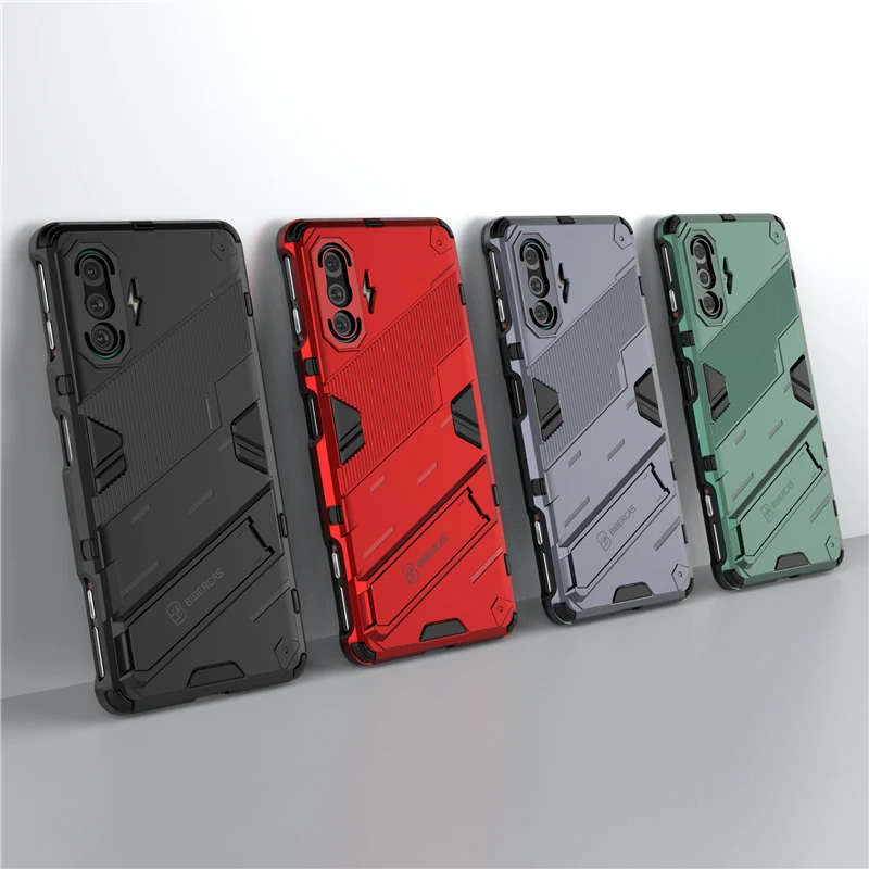 Holder Case For Xiaomi Redmi K40 Gaming Cover For Redmi K40 Gaming Kickstand Shockproof Cover For Redmi K50 K40 Gaming Fundas