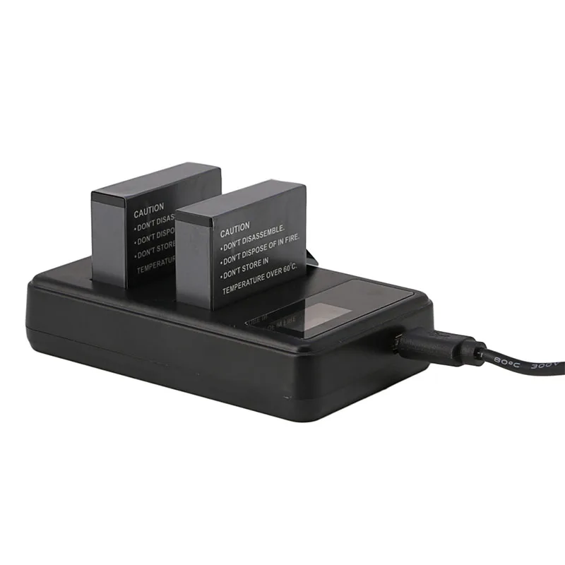 2x1600 мАч батарея AHDBT-401+ двойной USB зарядное устройство комплект D08A
