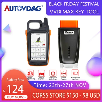 

Xhorse VVDI MINI Key Tool Xhorse VVDI Max OBD Tool Car Key Programmer Remote Support work with Condor Dolphin XP005 PK AP200
