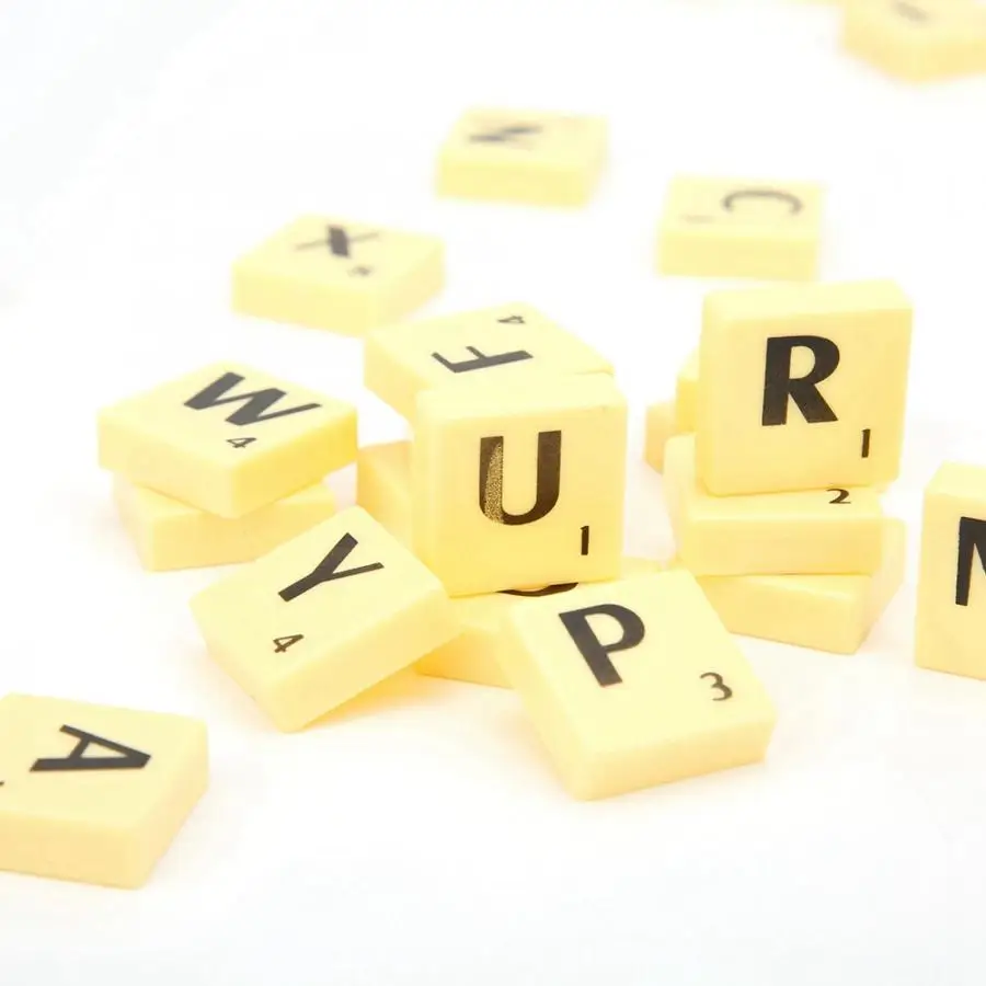 Интересные настольные игры Scrabble плитки буквы игрушка родитель-ребенок Интерактивная игрушка Ранние развивающие игрушки для детей подарок