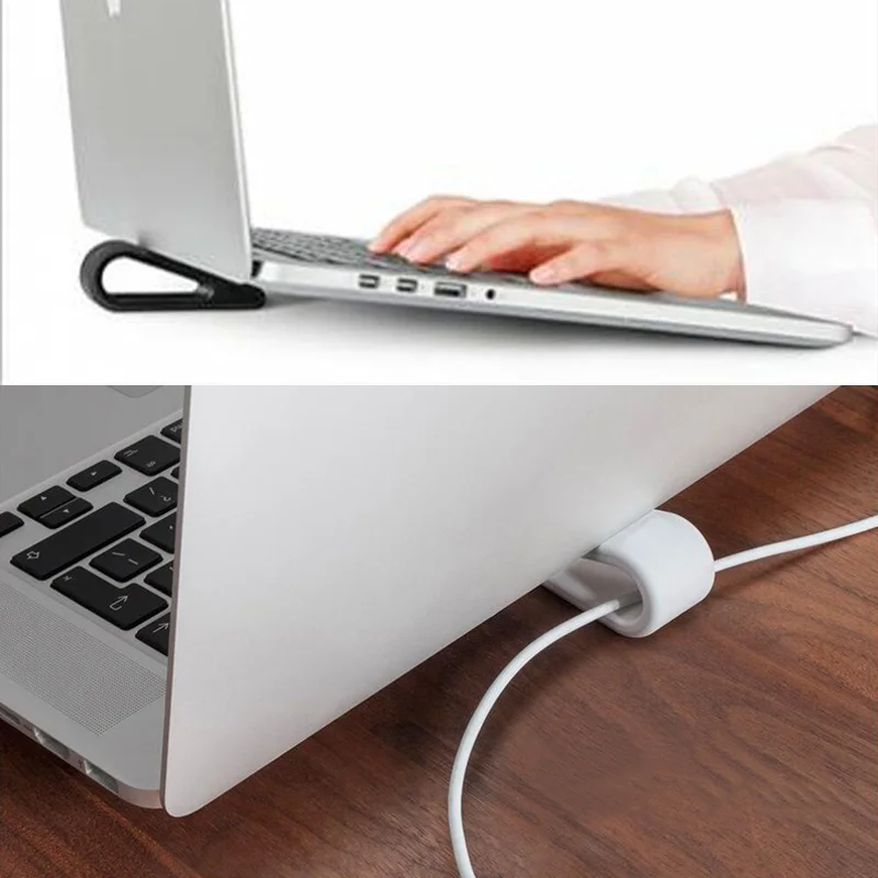 Простая подставка для ноутбука аксессуары подставка для монитора подставка для ноутбука держатель компьютера для MacBook Chromebook поддержка планшета Cooler Pad