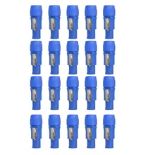 10/20 шт. 250V 3 Pin Динамик адаптер шасси соединитель Powercon 20A переменного тока Кабель говорить на разъем Powercon мужской/женский разъем