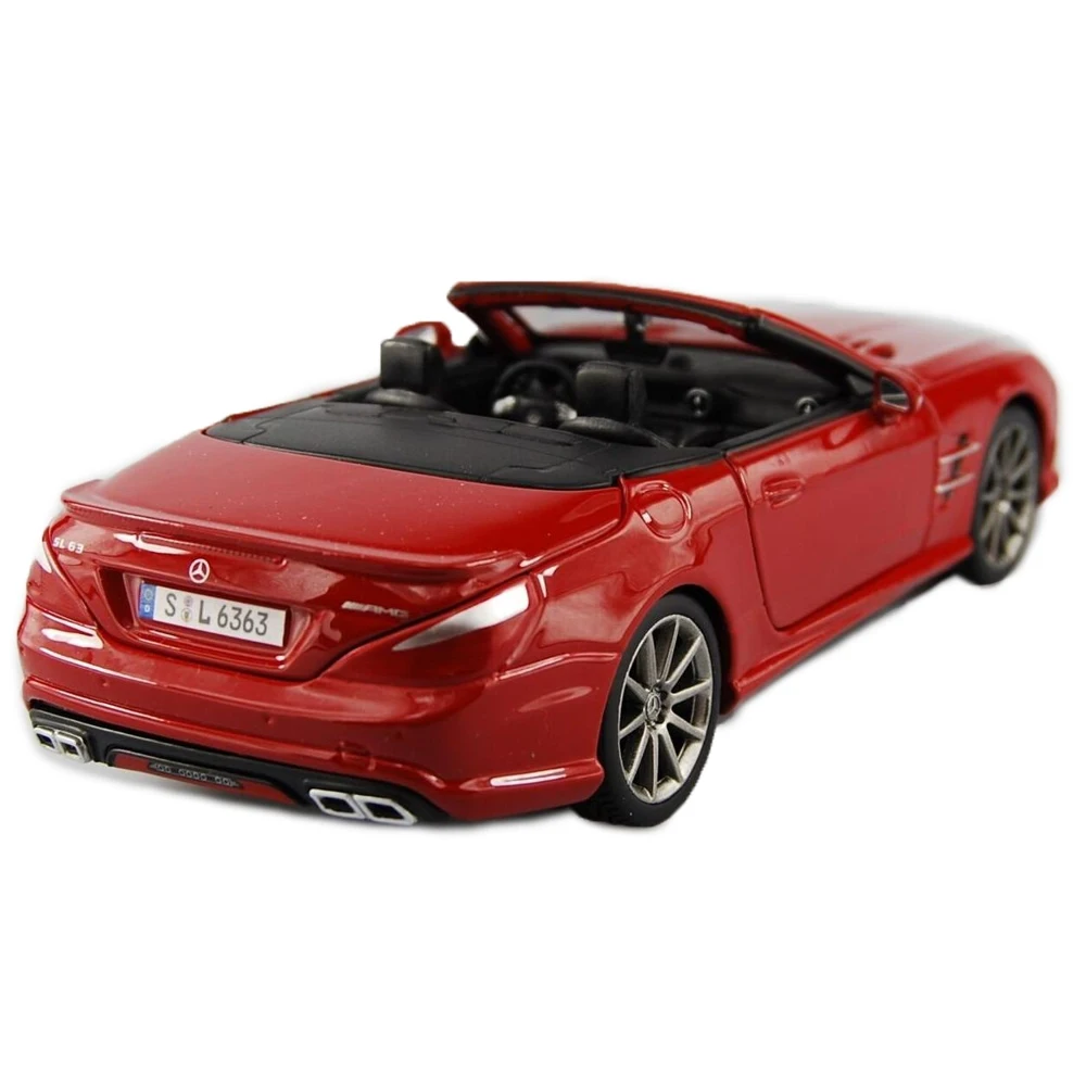 Mercedes Benz sl63 AMG Cabrio Red