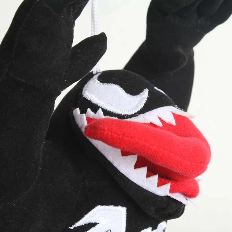 24 см Marvel Super Hero Venom Мягкие плюшевые игрушки Eddie Brock материал плюшевые куклы игрушки подарки для детей с присоской