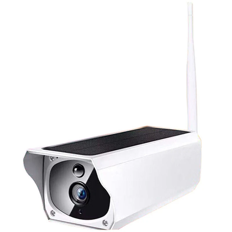 MOOL 1080P Solar IP Camera 2MP Wireless Wi-Fi Security Surveillance Waterproof Outdoor Camera IR Night Vision Solar Power HD Cam