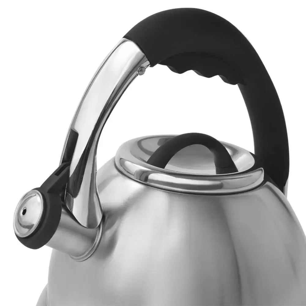 2.6L tea kettle whistle coffee maker stainless steel induction kettle