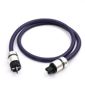 

Audio Grade High Performance Super Copper Multi Conductor Power Cable with EU plugs ，Furukawa style Power Cord Cable， HIFI