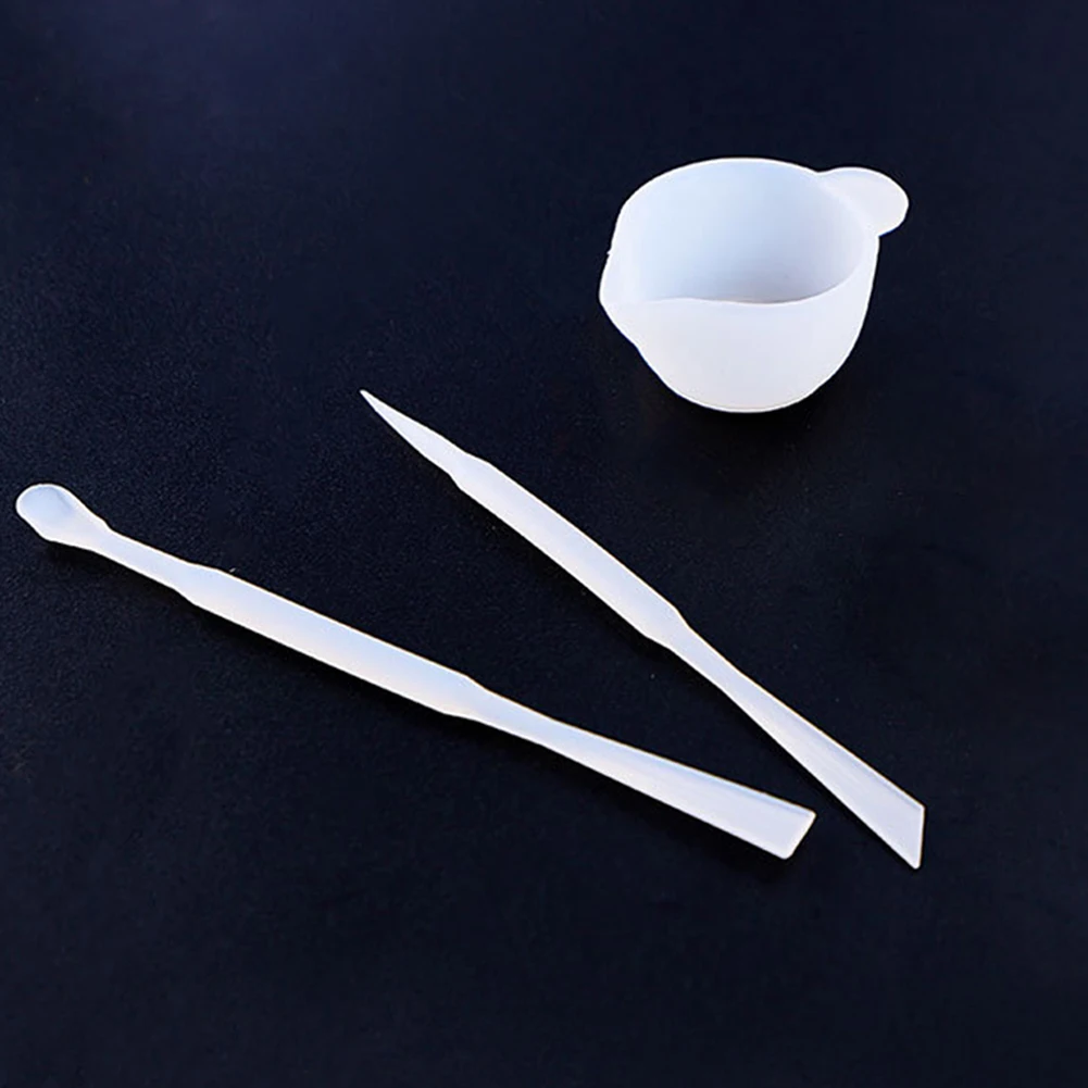 

Mix Cup Handmade Easy Clean Silicone Jewelry Making DIY Sticks Tools Crafts Epoxy Handmade Resin Mold Kit Reusable Durable