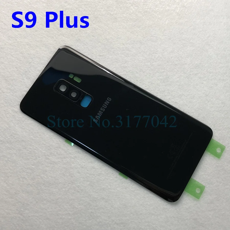 Samsung задняя Батарея Крышка для samsung Galaxy S9 плюс s9+ G965 SM-G965F G965FD S9 G960 SM-G960F G960FD сзади Стекло чехол