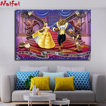 

5D DIY Diamond Painting cartoon girl Full Square/Round Drill "Fantasy Butterfly fairy"3D Embroidery Cross Stitch gift Home Decor
