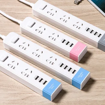 

USB Multi-function socket Smart switch strip Wiring board socket power adapter au plug socket