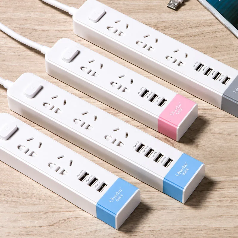 Многофункциональная розетка USB умный переключатель проводная плата адаптер