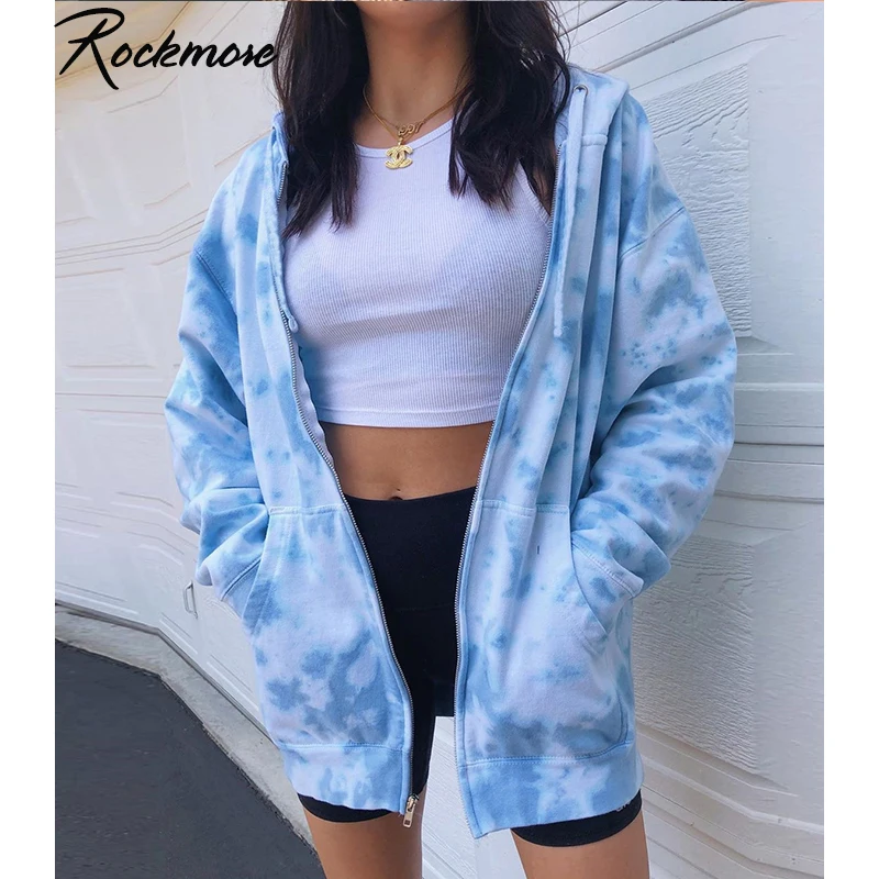 Женская куртка с капюшоном и длинным рукавом Rockmore повседневная большого размера