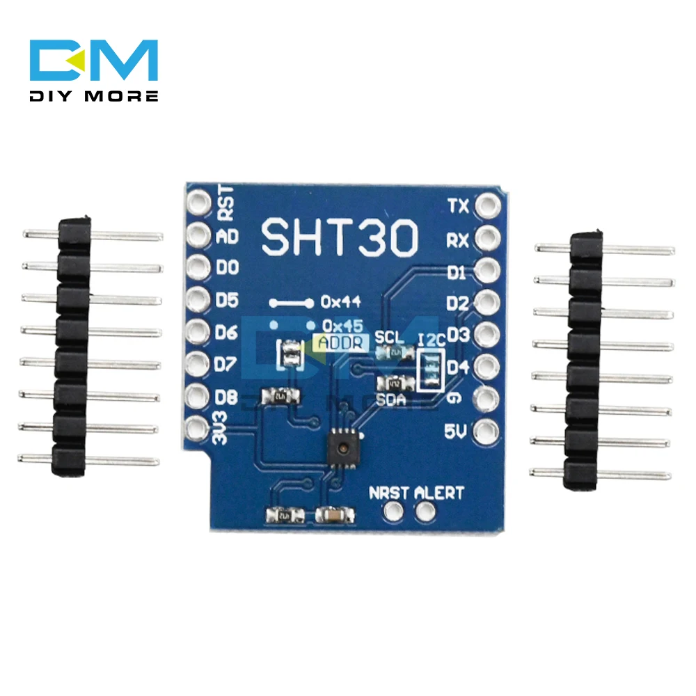 Щит SHT30 для WeMos D1 Mini с цифровым датчиком температуры и влажности I2C IIC | Электронные