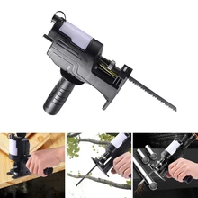 

Cordless Reciprocating Saw Adapter Electric Drill to Saw Converter Hand Tool with Lube Container Wood Metal Cutter Saw Adapter