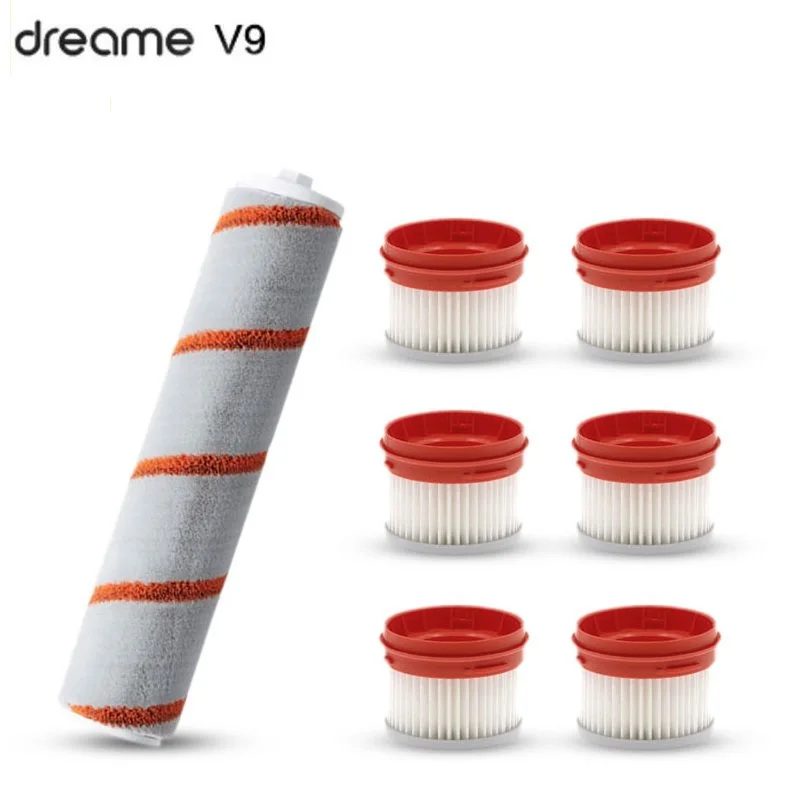 

XIAOMI Dreame 7Pcs/set Roller Brushes Filter Replacements for V9 Cordless Handheld Vacuum Cleaner