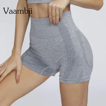 

Women Summer Sports Spandex Shorts Women's Yoga Compression Workout Shorts Woman Gym Vital Seamless Tight Short Legging Shorts
