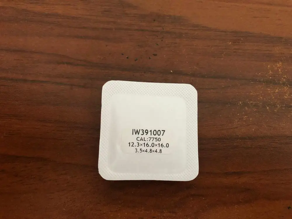 Серебряные стрелки для IW Портофино хронограф IW391007 Калибр 75320 7750 | Наручные часы