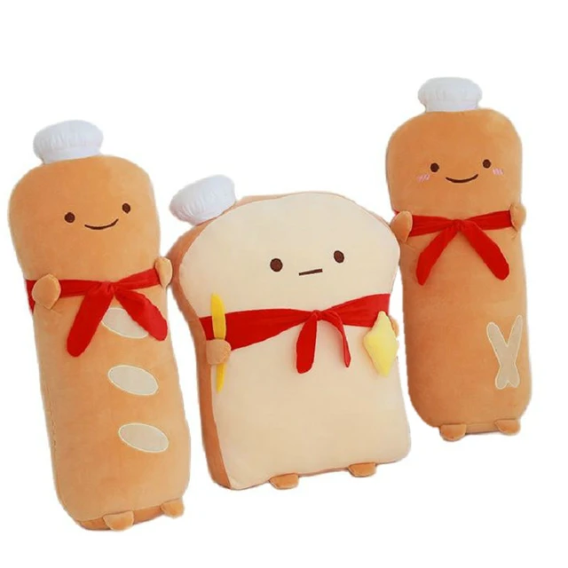 Baguette Bread Cushion, Baguette Pillow Bread