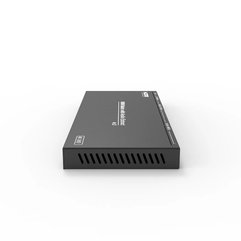 Am A42A Video Switcher 4 in 2 Out Hdmi Matrix with Audio Separation L R Splitter 4