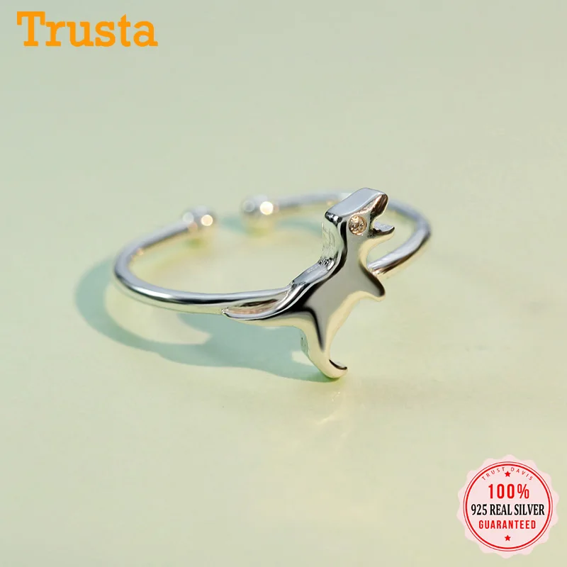 Trustdavis 100% 925 однотонные женские ювелирные изделия из настоящего серебра Женская