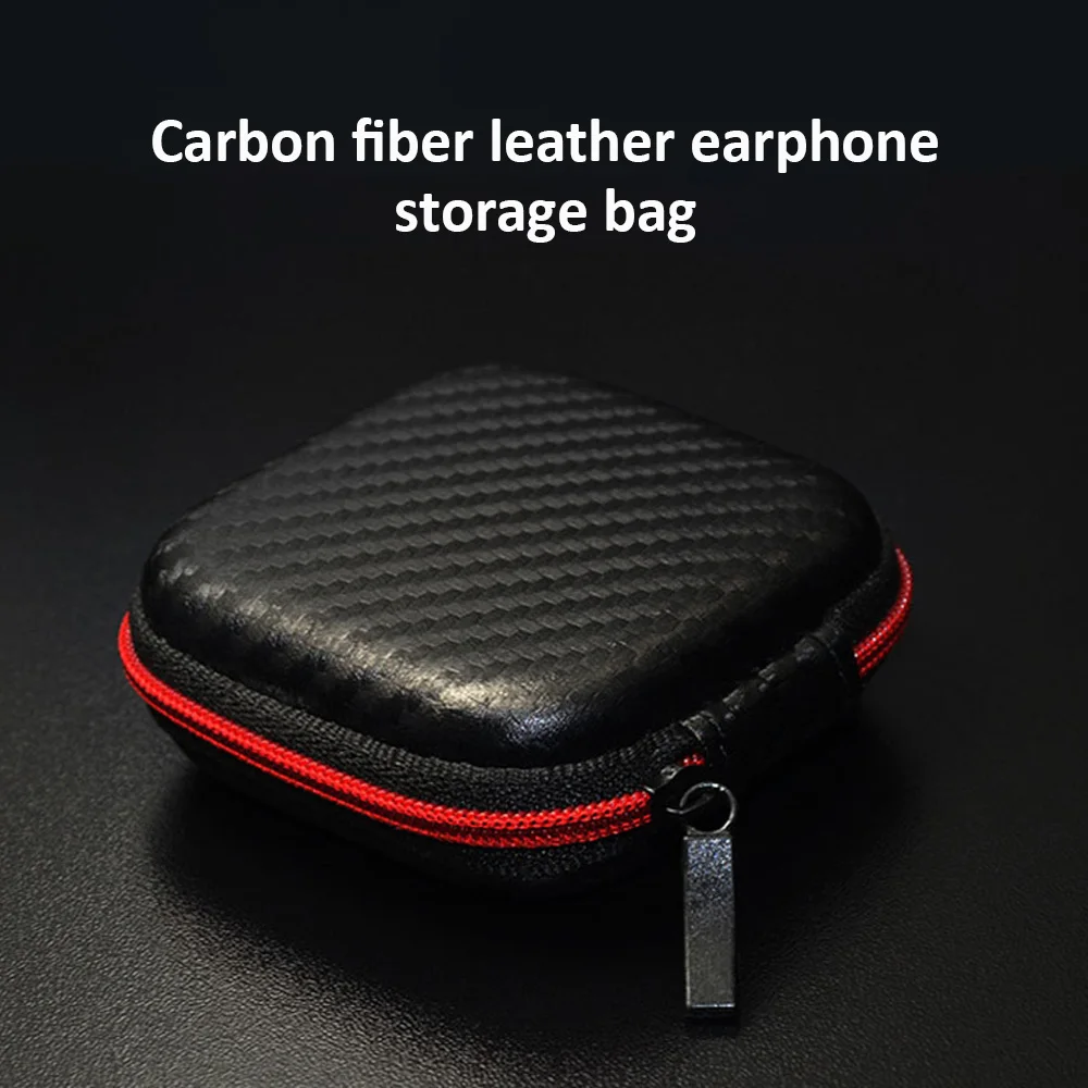 

New Portable Earphone Case Protective Storage Box Container Mini USB Cable Charger Wired Wireless Headset Storage Hard Bag Box