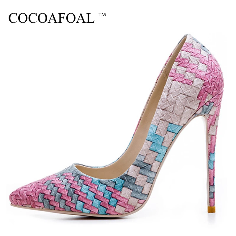 

Stiletto Woman Sexy Pumps Plus Size 33 - 43 Party Pumps Pointed Toe Fashion Ultra High Heels Shoes