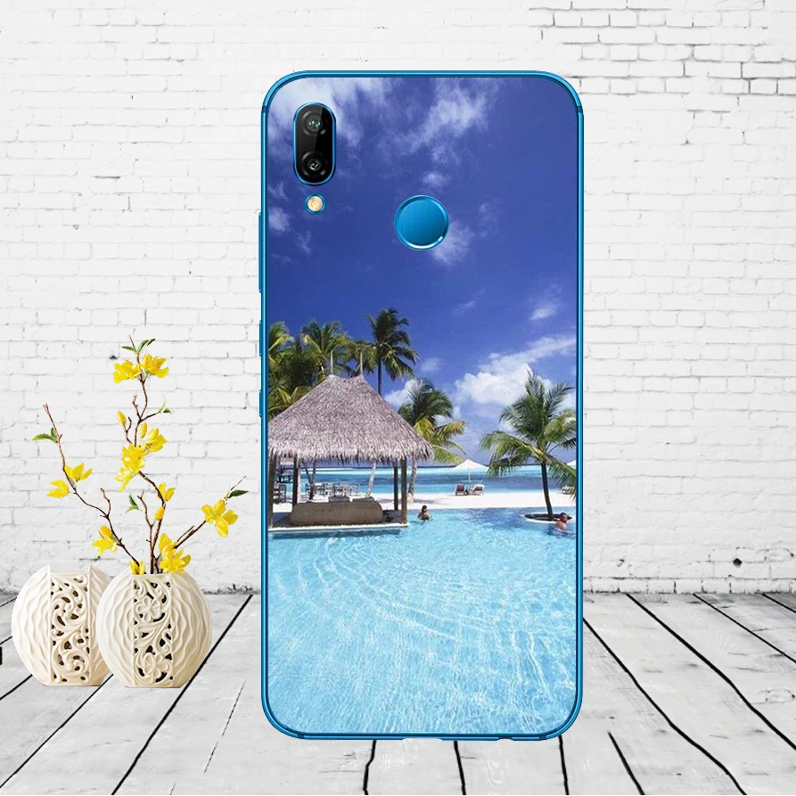 11 235DD Летняя Пляжная сцена на закате на море Пальма чехол для Huawei P9 P10 P20 P30 Lite mate 10 20 PRO lite p smart чехол - Цвет: 11