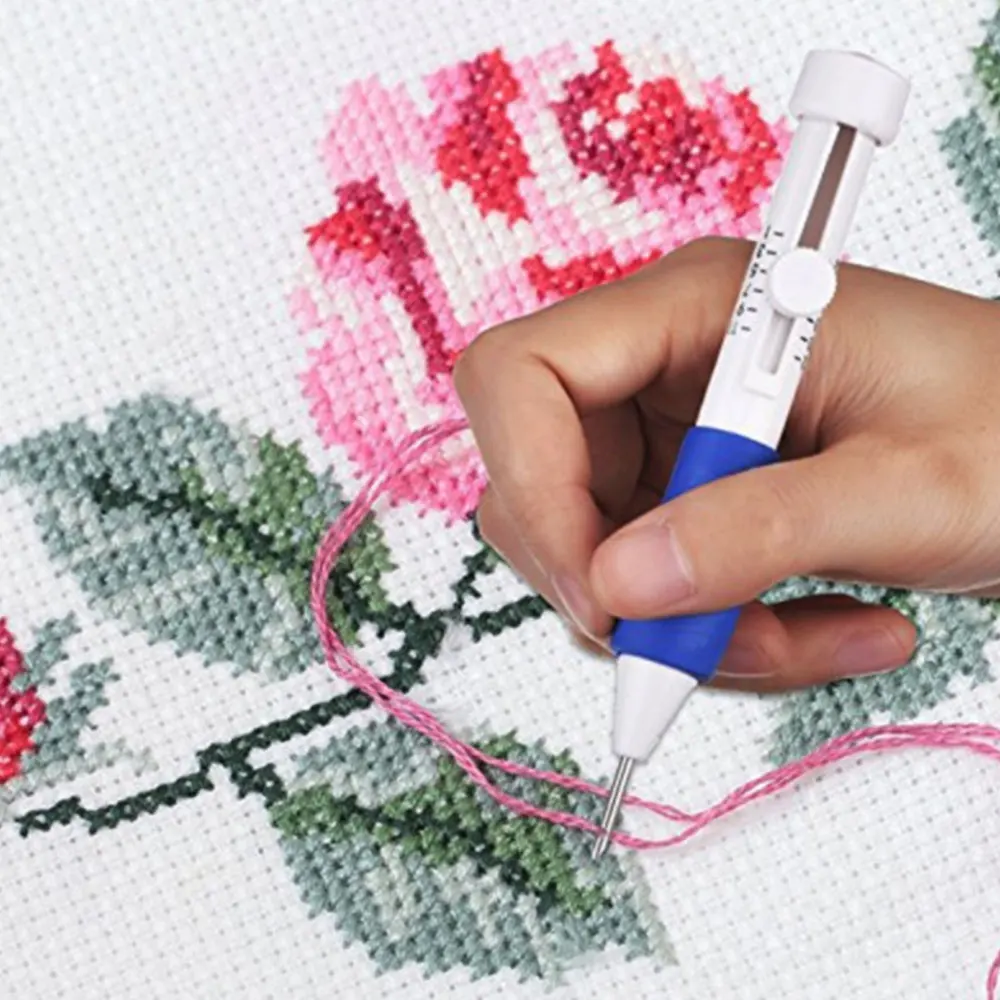 2019 Punch Needle Set Craft Tool for Embroidery Cross-Stitch DIY Sewing Tool T