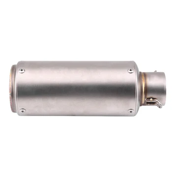 

Stainless Steel Motorcycle Exhaust Muffler Tail Pipe Tip Tailpipe Universal fit for most motorcycles with 51mm diameter models