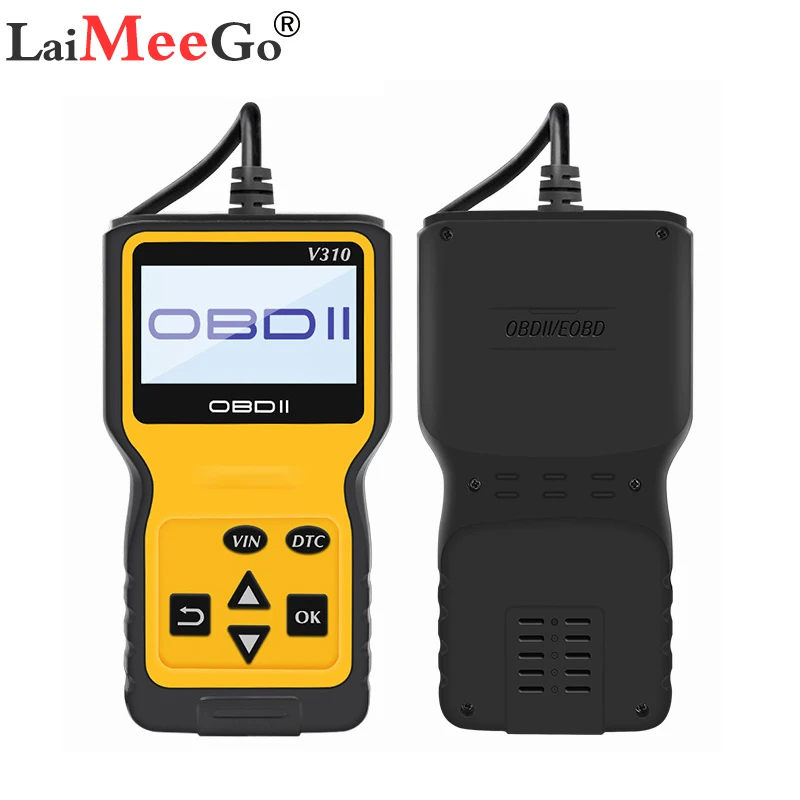 Автомобильный сканер V310 OBD2 многоязычный для чтения данных в режиме реального