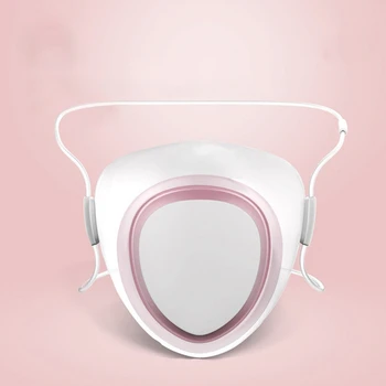 

PM2.5 Dust Mask Smart Electric Fan Mask Anti-Pollution Breathable Mask Anti Smog Dustproof Outdoor Mask with 6 Filters