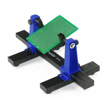 

SN-390 360 Degree Adjustable PCB Holder Printed Circuit Board Holder Soldering Assembly Clamps