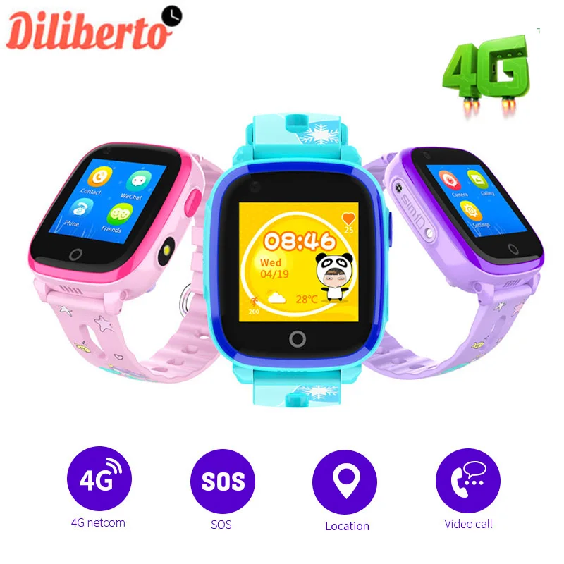 Смарт часы Diliberto DF33 с поддержкой 4G Wi Fi GPS IP67|Смарт-часы| |