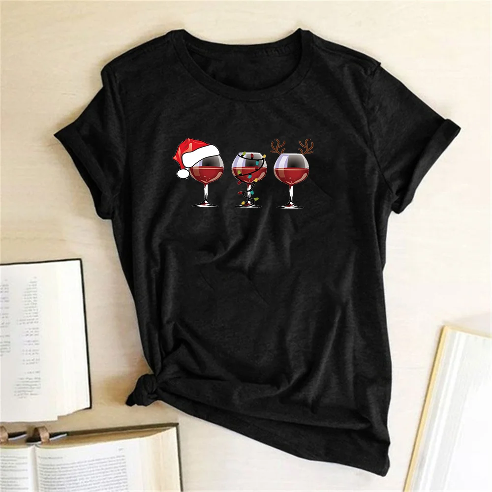 Women Christmas T Shirt Funny Christmas 