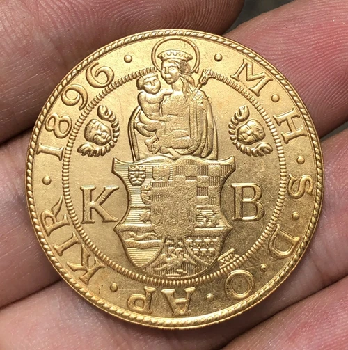 Венгрия 9 Дукаты 1896 копии монет