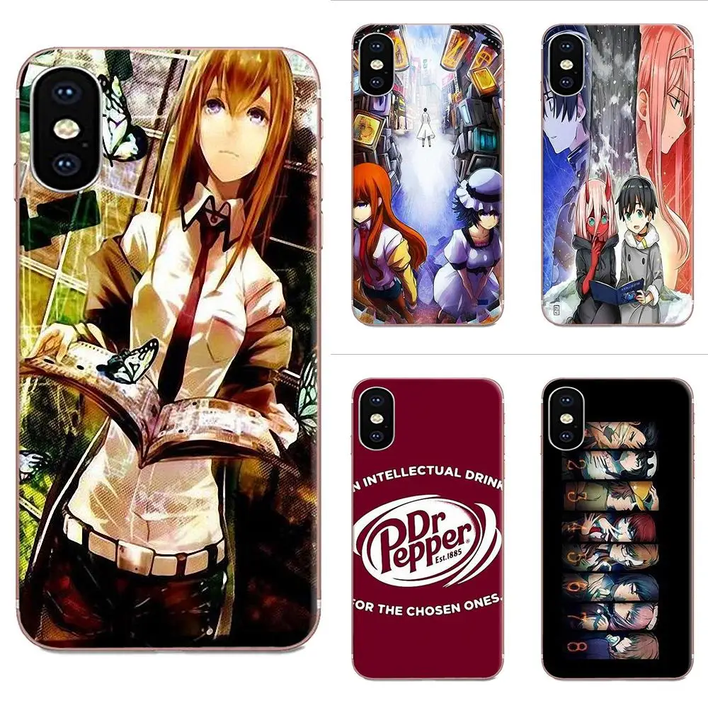 Для Samsung Galaxy Note 8 9 10 Pro S4 S5 S6 S7 S8 S9 S10 S11 S11E S20 Edge Plus Ultra Soft Quinn телефон Steins Gate | Мобильные
