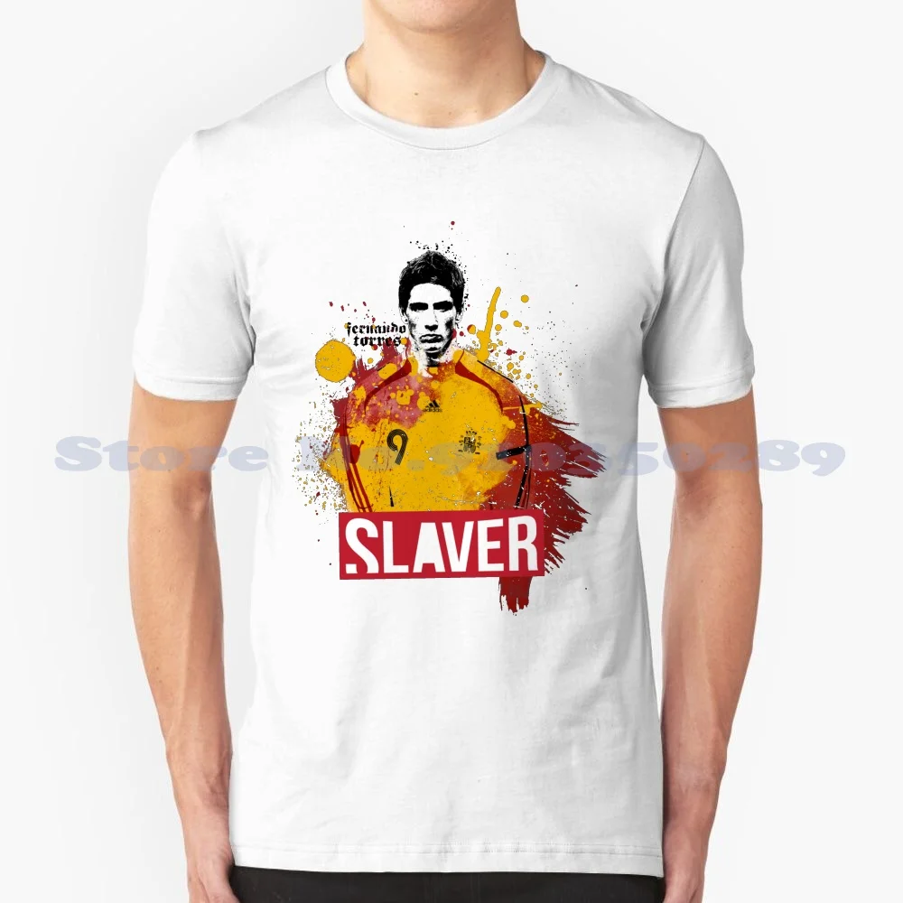 Slaver Fernando Toris Nero Bianco Grigio Moda Tshirt Slaver Media Graphic Vector Football Soccer 2014 Fernando Toris Spagna