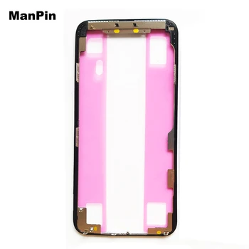

10Pcs Screen Bezel Frame for iPhone 11Pro MAX XS X Original LCD Touch Display Middle Bracket Adesive Mobile Phone Repair Parts