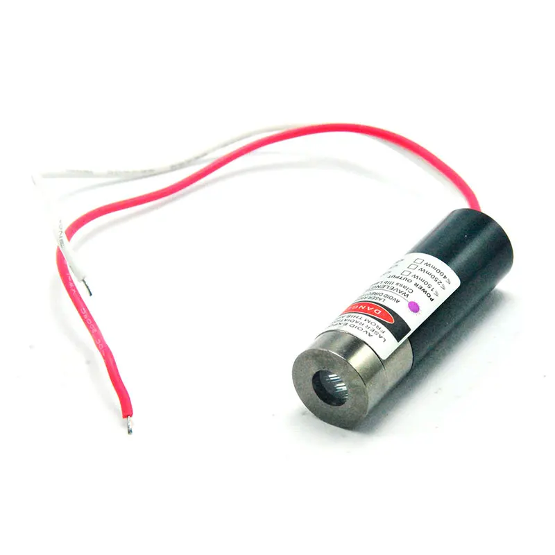 

Dot/Line/Cross Focusable 20mw 405nm Violet Blue Laser Module