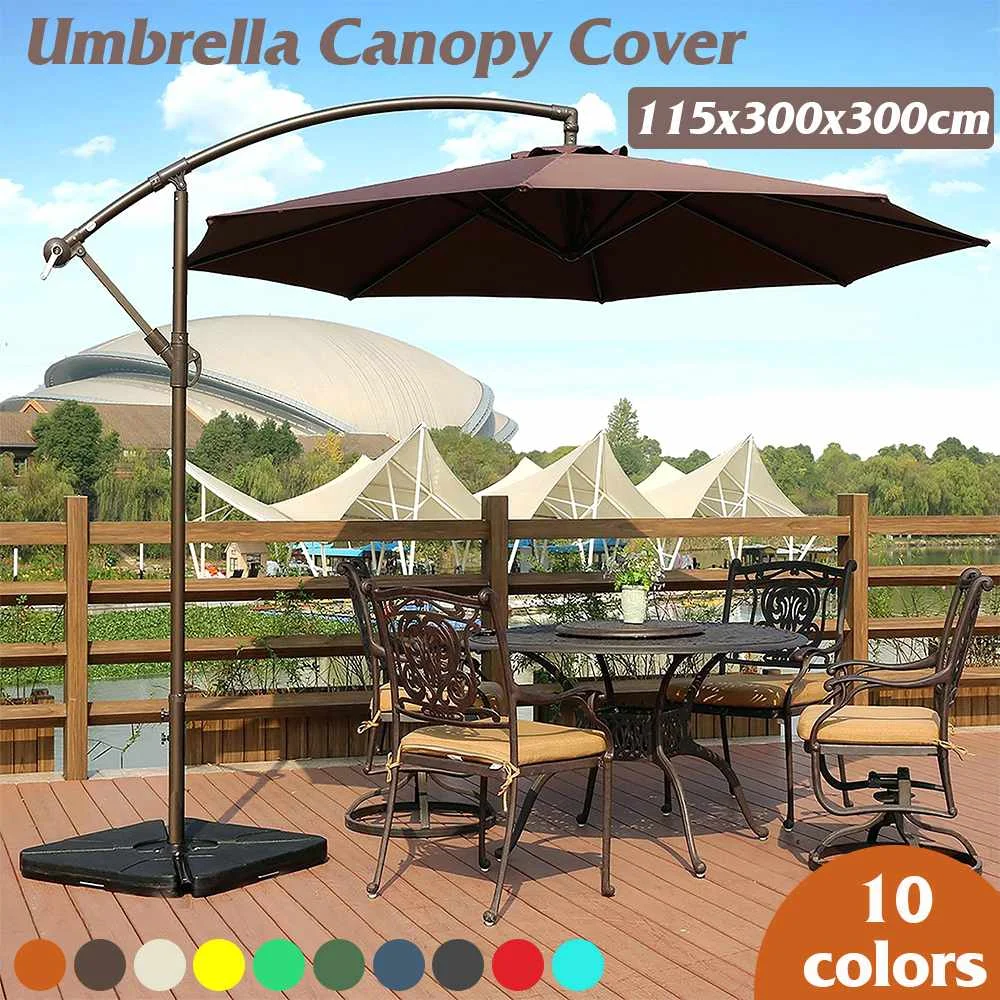 

New Round Patio Shade Sunshine Shelter Protection Outdoor Awning Garden Terrace Pool Sunshade Awning Camping Picnic Tent