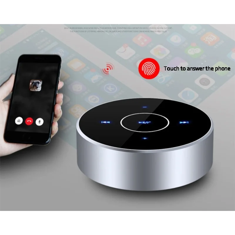 A6 Bluetooth динамик мини беспроводной громкий динамик трещина TF USB Сабвуфер Bluetooth динамик s Mp3 стерео аудио музыкальный плеер
