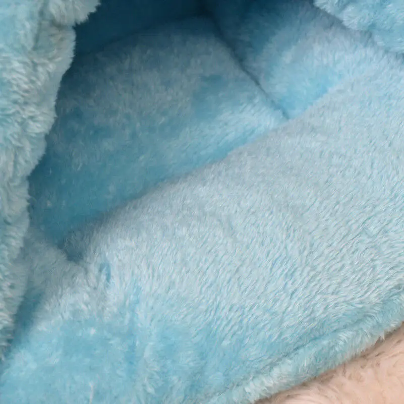 Собака Кошка Лежанка-домик корзина дом Котенок Мягкая Уютная домашняя Подушка теплая подстика для животных клетка для домашних животных мягкий теплый зимний спальный мешок коврик