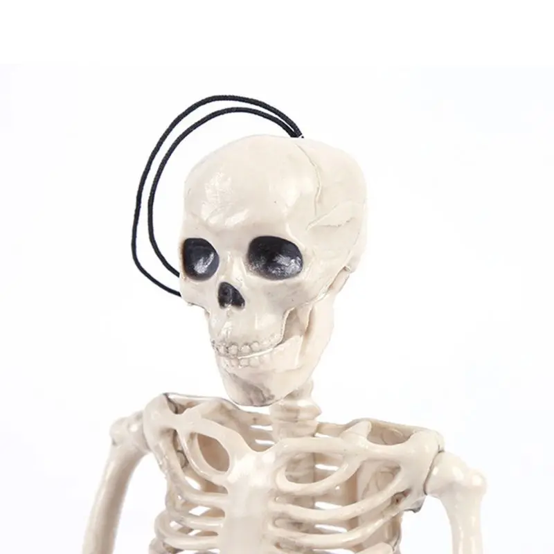 На все тело висящий взрослый человеческий скелет Хэллоуин реквизит sciential Bones Models реалистичные полимерные черепа вечерние строительные декорации