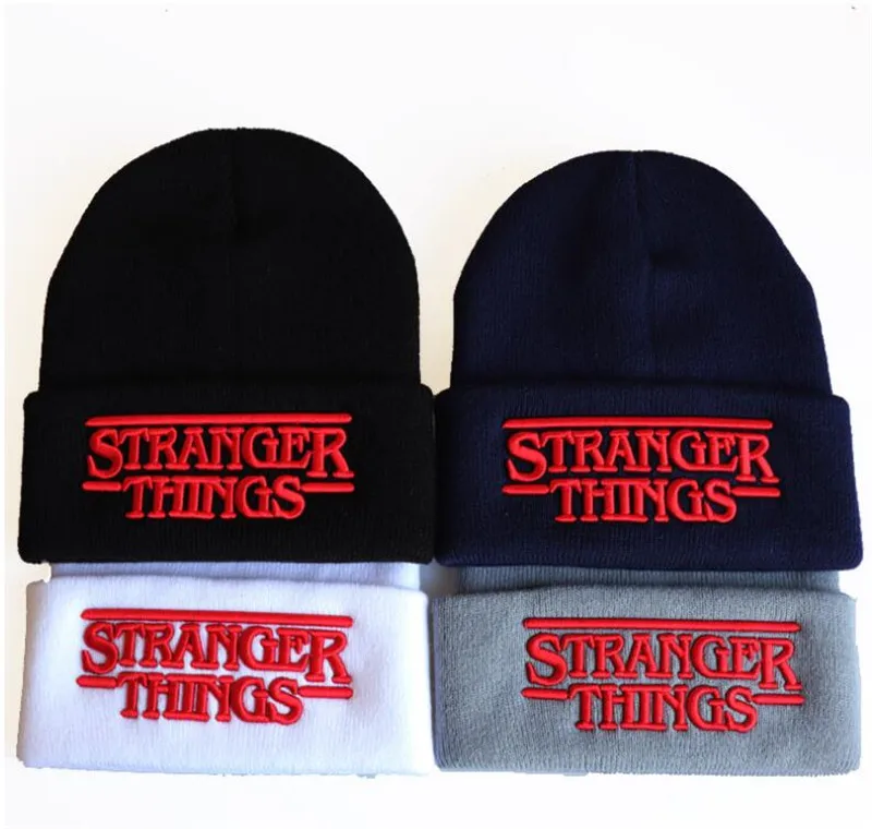 Esihou Hot Movie Stranger Things Knitted Hat Embroidery Fashion Black Keep Warm Wool Cap Autumn Winter Gift -Zentai shop online H5c6538f7483e4fa4baaa642cb0ae7437O.jpg