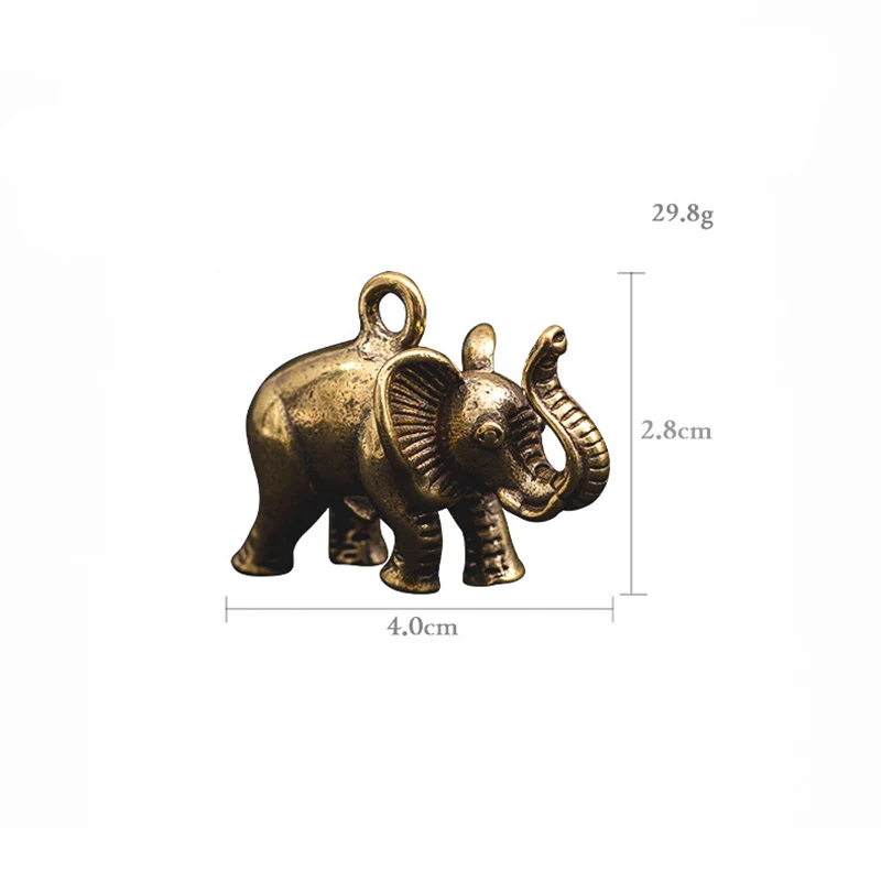 elephant pendant brass (3)