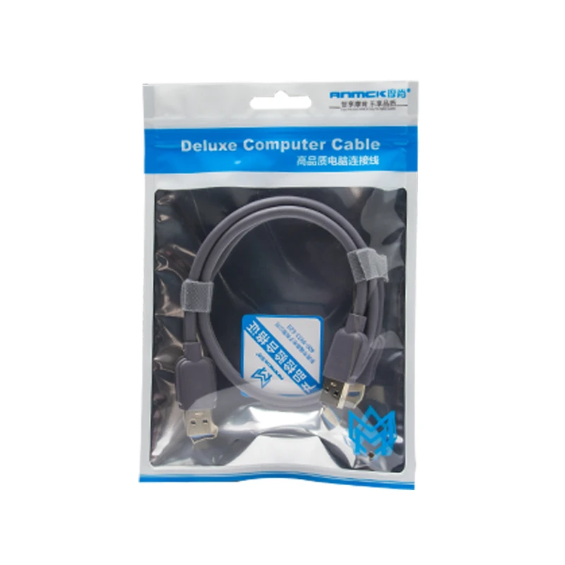 Anmck USB-USB кабель-удлинитель Тип A папа-папа USB 3,0 2,0 удлинитель для радиатора жесткого диска Webcom 1,5 м 2 м 3 м 5 м