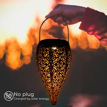

Solar garden light Solar Water Lamp Drop Hanging Waterproof Patio Corridor Pathway Decoration Light Sensitive Sensor Control