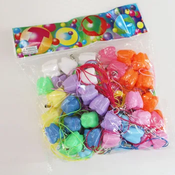 

50 Pcs Children's Deciduous Tooth Mini Storage Box Tooth Shape Kids Deciduous Teeth Chain Box Tooth Souvenir Save Container Tool