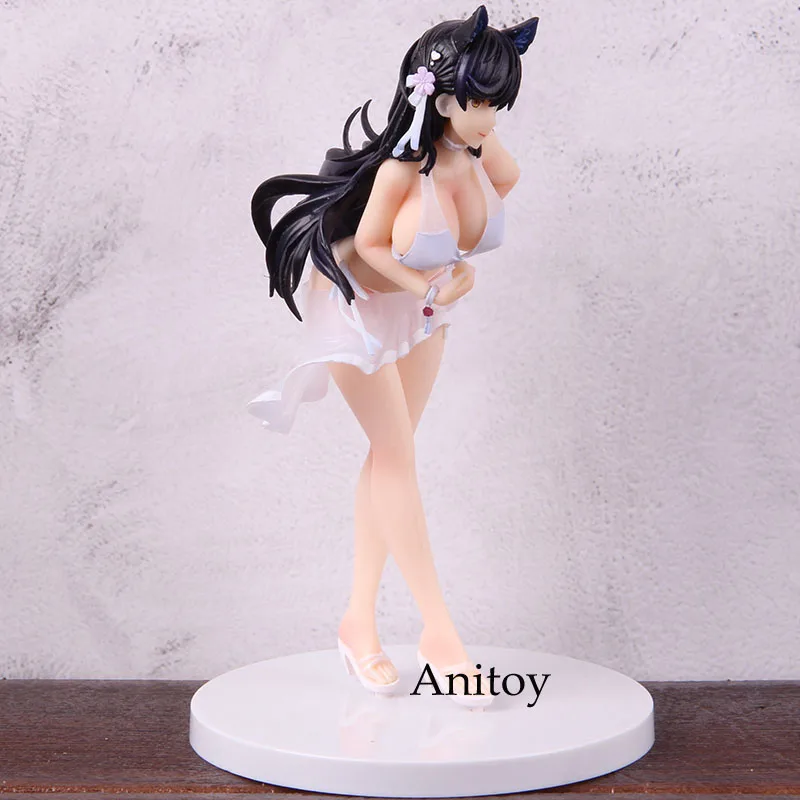 Japanese Anime Hot Anime Azur Lane Atago Swimwear Version Pvc Figure New Toy No Box 18cm Japanese Anime Collectibles